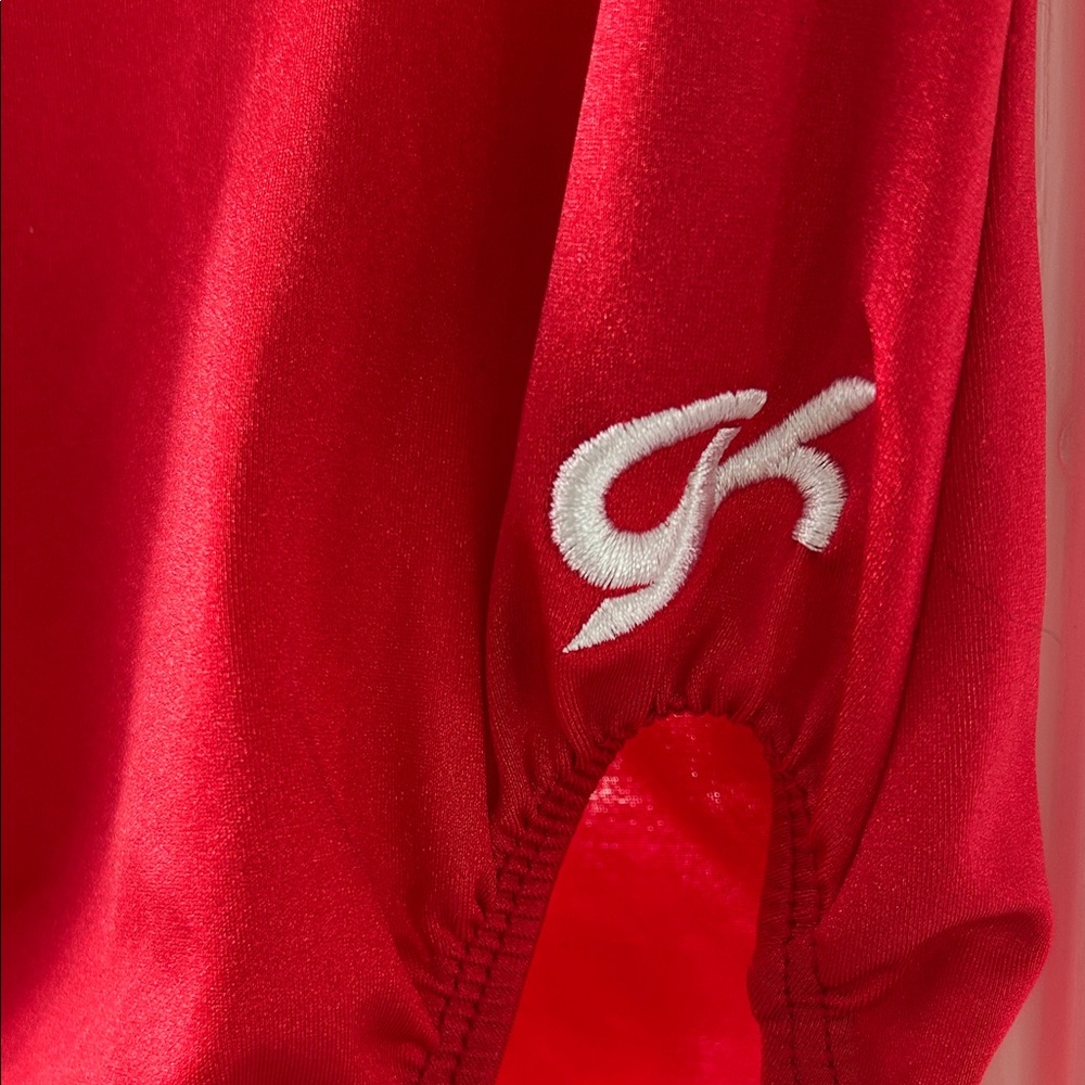 AS GK Red Olympic Gymnastics Leotard - Picture 2 of 3